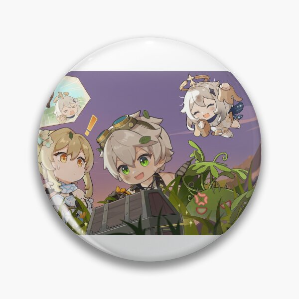 Item preview, Lumine, Paimon and Bennett designed and sold by Lauwuuh.