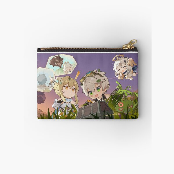 Item preview, Lumine, Paimon and Bennett designed and sold by Lauwuuh.