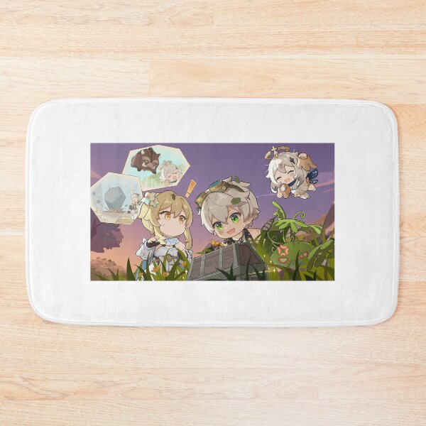 Item preview, Lumine, Paimon and Bennett designed and sold by Lauwuuh.