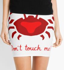Do not touch - cancer Mini Skirt