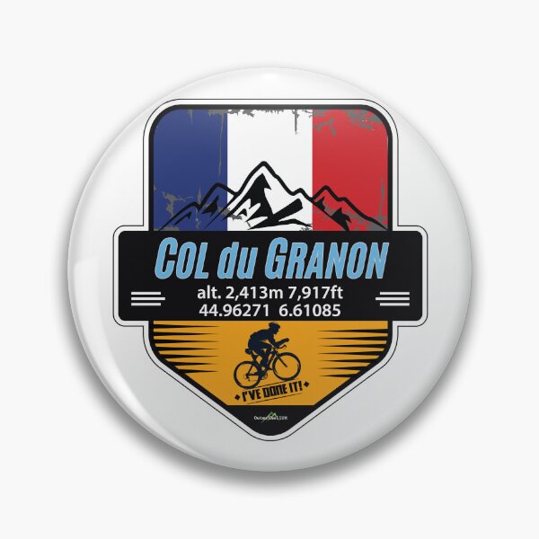 Item preview, Col du Granon France Cycling Ive Done It! Sticker 02 designed and sold by OuterShellUK.
