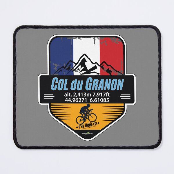 Item preview, Col du Granon France Cycling Ive Done It! Sticker 02 designed and sold by OuterShellUK.