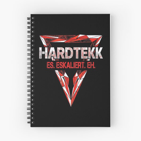Item preview, Hardtekk Es Eskaliert Eh Underground Techno Rave designed and sold by SPAZE-Typo.
