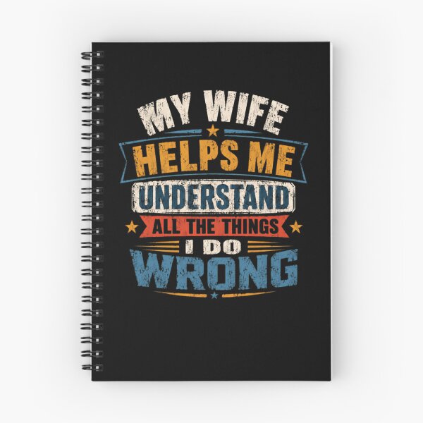 Item preview, My Wife Helps Me Understand All The Things I Do Wrong Husband Marriage Humor Gift designed and sold by HumansStuck12.