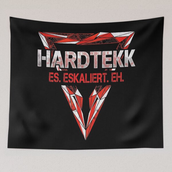 Item preview, Hardtekk Es Eskaliert Eh Underground Techno Rave designed and sold by SPAZE-Typo.