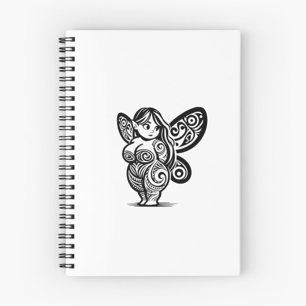 Item preview, Plus Size Tribal Fairy Body Positive Tattoo Art designed and sold by Macias123.