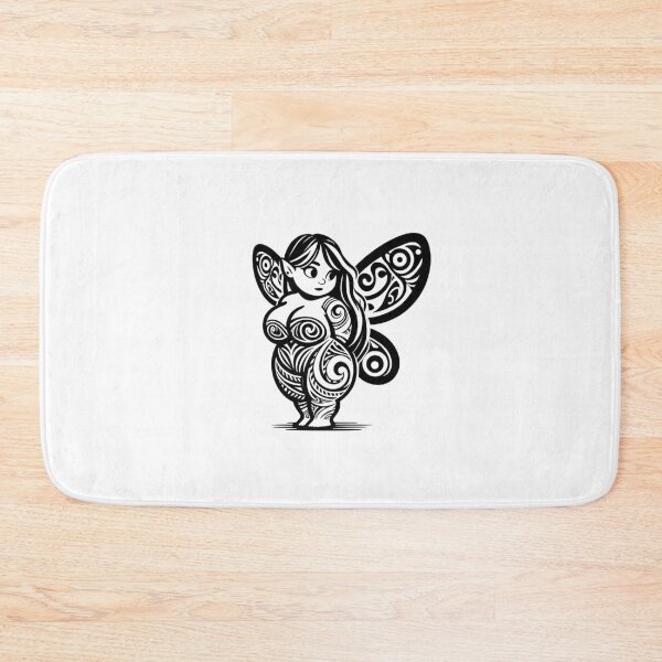 Item preview, Plus Size Tribal Fairy Body Positive Tattoo Art designed and sold by Macias123.