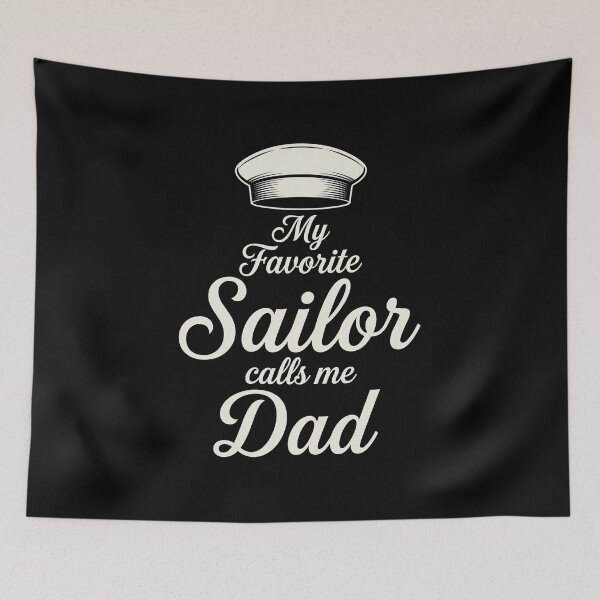 Item preview, My Favorite Sailor Calls Me Dad Proud Navy Father Military Parent designed and sold by SofenArt.