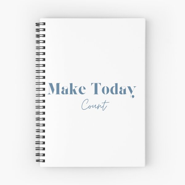 Item preview, Make Today Count Motivation Print designed and sold by INK AND AURA.