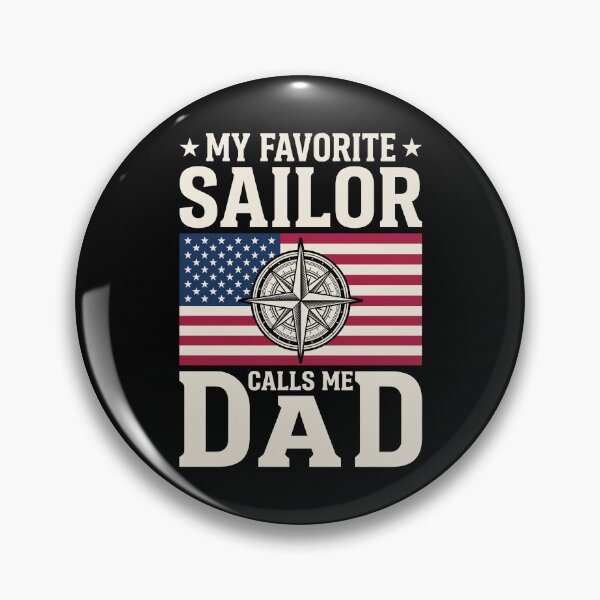 Item preview, My Favorite Sailor Calls Me Dad Navy Father Patriotic Military designed and sold by SofenArt.