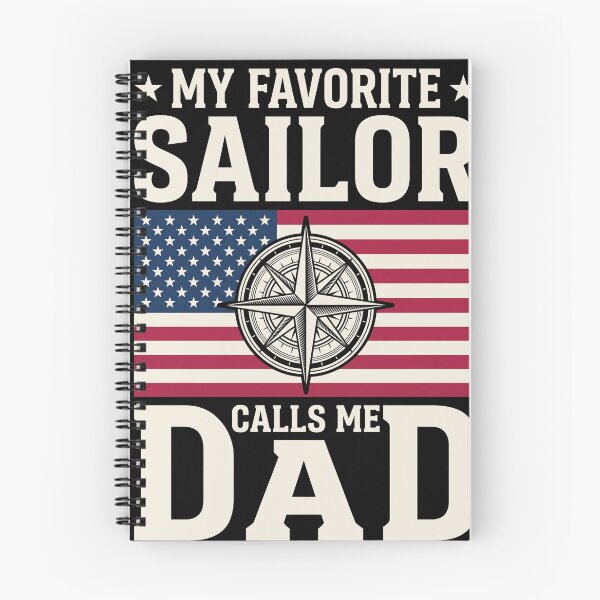 Item preview, My Favorite Sailor Calls Me Dad Navy Father Patriotic Military designed and sold by SofenArt.