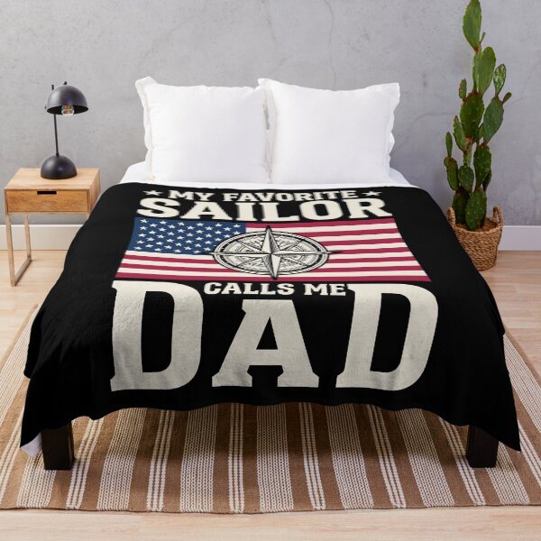 Item preview, My Favorite Sailor Calls Me Dad Navy Father Patriotic Military designed and sold by SofenArt.