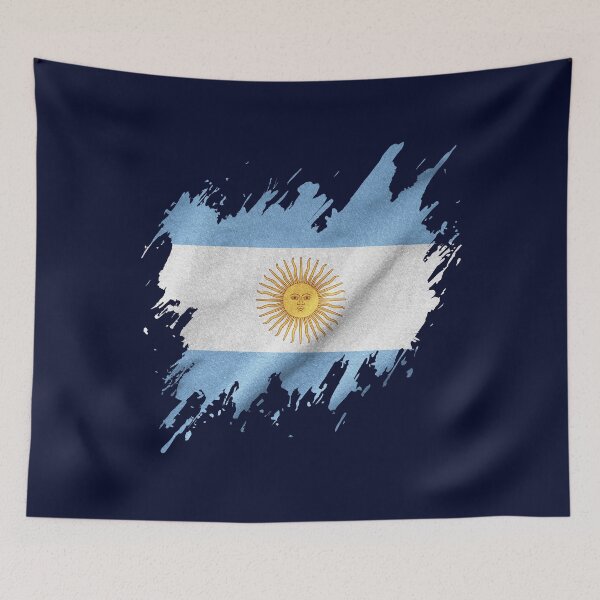 Item preview, Torn Argentine flag, Argentine pride designed and sold by Dressyourflag.