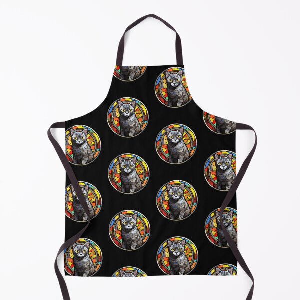 Item preview, Burmilla Cat Stained Glass Leadlight Artistic Design Boys Girls designed and sold by rafaeltto.