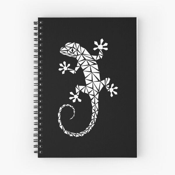 Item preview, White Geometric Gecko designed and sold by Espyr.Art.