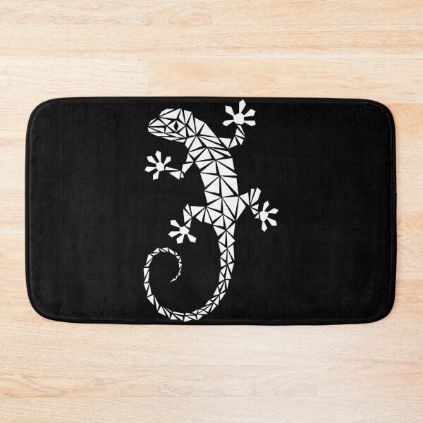 Item preview, White Geometric Gecko designed and sold by Espyr.Art.