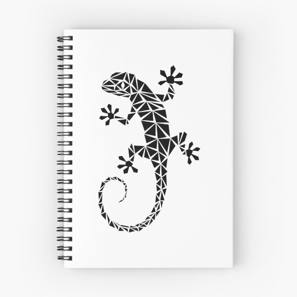 Item preview, Black Geometric Gecko designed and sold by Espyr.Art.