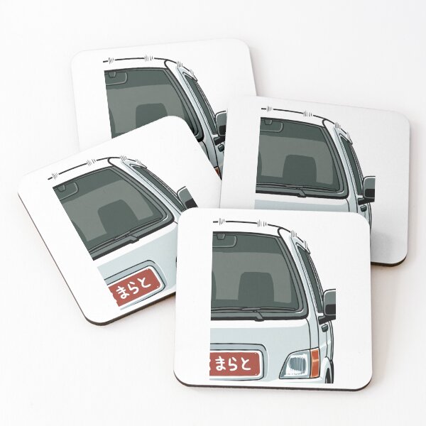 Item preview, Illustration - Japanese Light Commercial Vehicle, Manga Style designed and sold by AnimeShin.