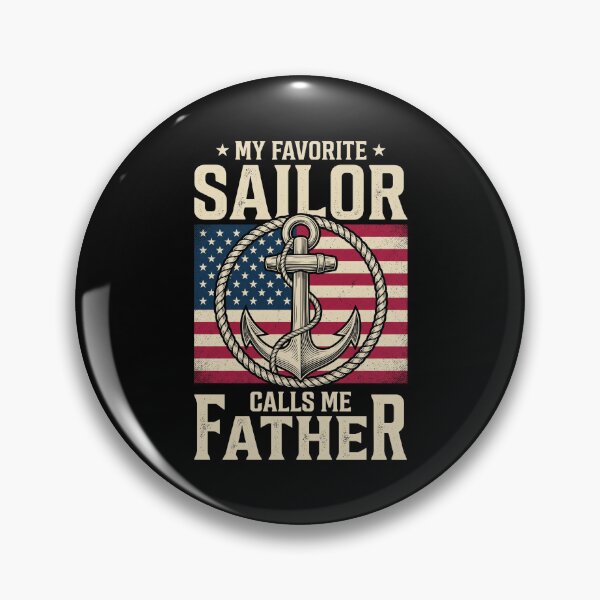 Item preview, My Favorite Sailor Calls Me Father Navy Dad Military Parent designed and sold by SofenArt.