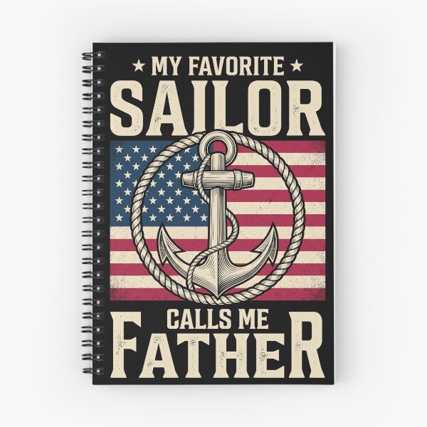 Item preview, My Favorite Sailor Calls Me Father Navy Dad Military Parent designed and sold by SofenArt.
