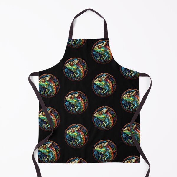 Item preview, Chameleon Stained Glass Leadlight Artistic Design Boys Girls designed and sold by rafaeltto.