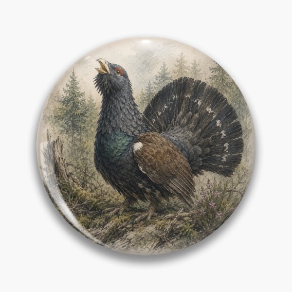 Item preview, Capercaillie – King of the Forest , Art designed and sold by TammyHunterArt.