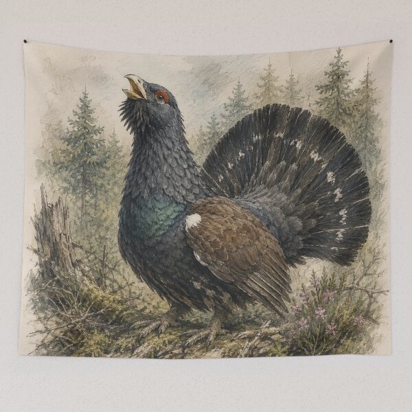 Item preview, Capercaillie – King of the Forest , Art designed and sold by TammyHunterArt.