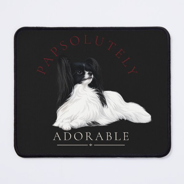 Item preview, Papsolutely Adorable | Elegant Papillon Dog Lover Gift designed and sold by PapillonArtStudio.