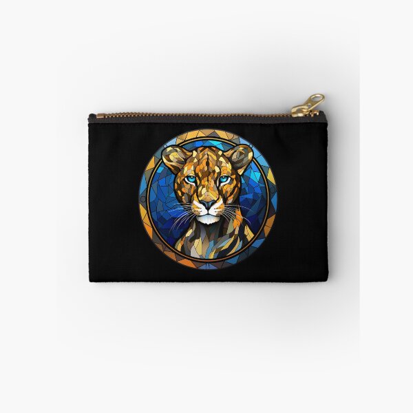 Item preview, Cheetah Stained Glass Leadlight Artistic Design Boys Girls designed and sold by rafaeltto.