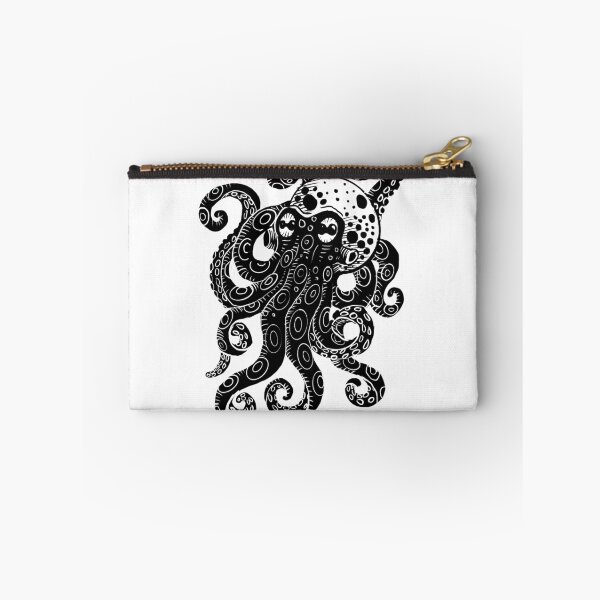 Item preview, Digital woodcut design kraken octopus designed and sold by Magpye.