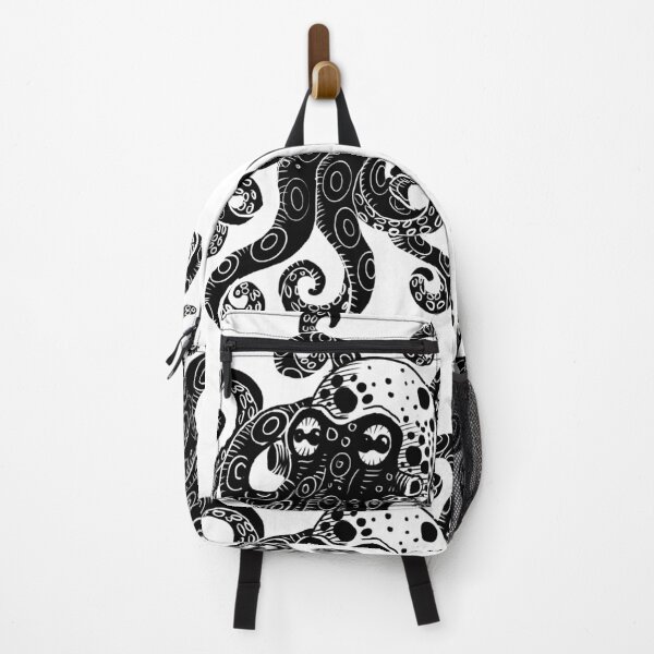 Item preview, Digital woodcut design kraken octopus designed and sold by Magpye.