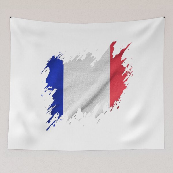 Item preview, Torn French flag, French pride designed and sold by Dressyourflag.