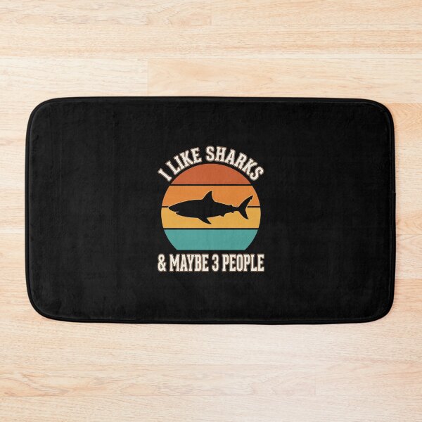 Item preview, I Like Sharks And Maybe 3 People Introvert Shark Fan Sarcasm Humor designed and sold by SofenArt.