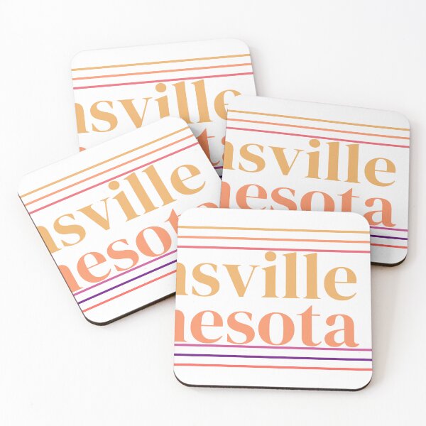 Item preview, Burnsville Minnesota City Marked On Map designed and sold by TheIconSmith.