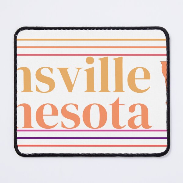 Item preview, Burnsville Minnesota City Marked On Map designed and sold by TheIconSmith.