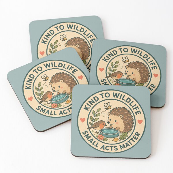 Item preview, Kind to Wildlife Small Acts Matter designed and sold by ChirpInc.