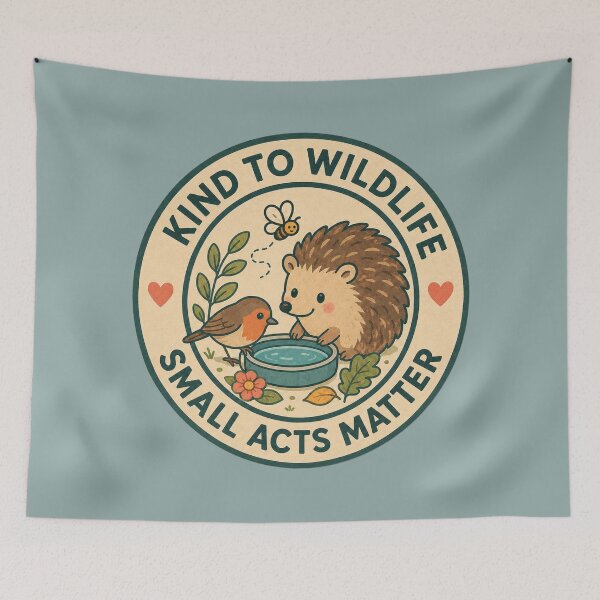 Item preview, Kind to Wildlife Small Acts Matter designed and sold by ChirpInc.