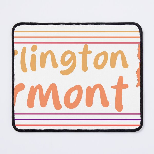 Item preview, Burlington Vermont City Marked On Map designed and sold by TheIconSmith.