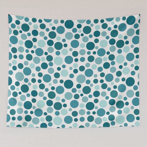 Item preview, Playful Dots - Teal designed and sold by Vytfur Zone.