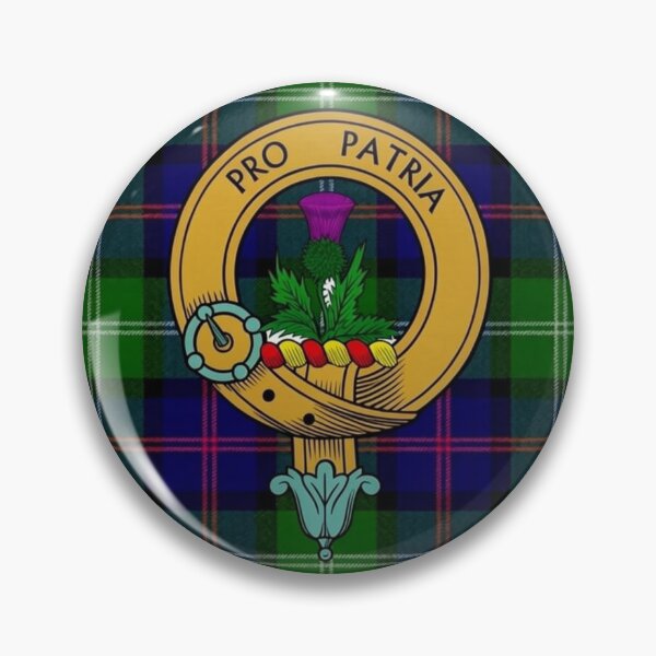 Item preview, Thomson Crest and MacThomas Modern Tartan designed and sold by Kirrindy Designs.