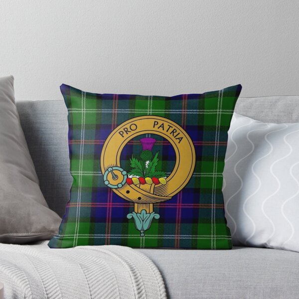 Item preview, Thomson Crest and MacThomas Modern Tartan designed and sold by Kirrindy Designs.