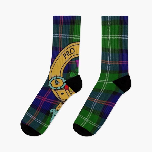 Item preview, Thomson Crest and MacThomas Modern Tartan designed and sold by Kirrindy Designs.