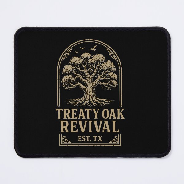 Item preview, Treaty Oak Revival Country Rock Texas Tree Emblem designed and sold by yusnaber.