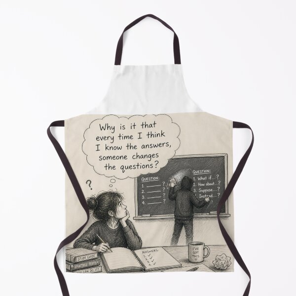 Item preview, Why is it that every time I think I know the answers, someone changes the questions? designed and sold by CinemaChronik.