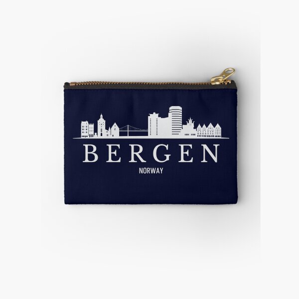Item preview, Bergen skyline, Bergen Norway designed and sold by Dressyourflag.