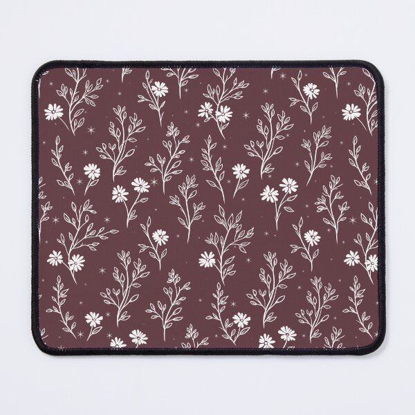 Item preview, Plum Wildflower Botanical Pattern designed and sold by Little Wimbly.