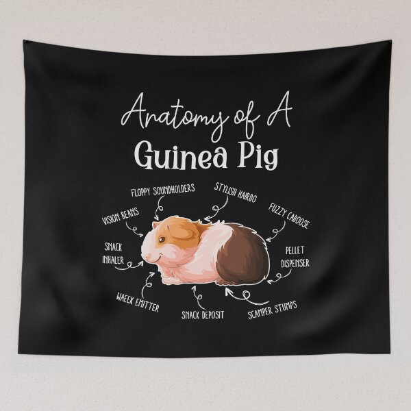 Item preview, Anatomy of a Guinea Pig designed and sold by RetroChunky®.