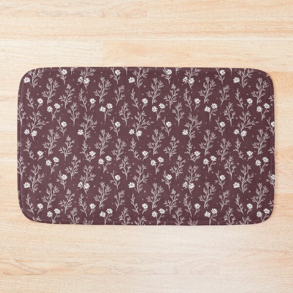 Item preview, Plum Wildflower Botanical Pattern designed and sold by Little Wimbly.