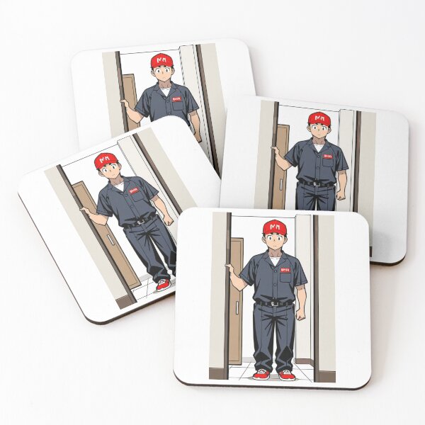 Item preview, Illustration - Representation of a Delivery Person, Modern Manga Style designed and sold by AnimeShin.