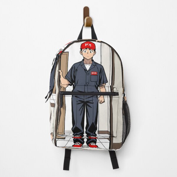 Item preview, Illustration - Representation of a Delivery Person, Modern Manga Style designed and sold by AnimeShin.